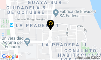 Mapa de Serenity Spa en Guayaquil