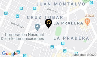 Mapa de Serrano Almeida Fernando Dr. en Quito