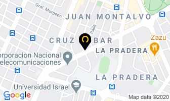 Mapa de Serrano Vega Miguel Dr. en Quito