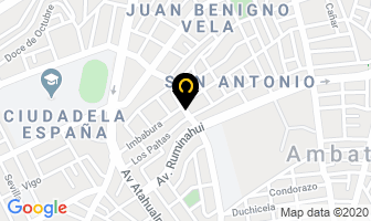Mapa de Servicio Automotriz en Ambato