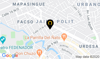 Mapa de Servicio Automotriz wilson en Guayaquil