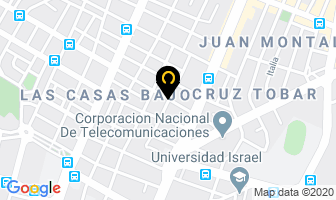 Mapa de Servicio De Voluntarios Alemanes en Quito