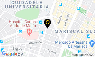 Mapa de Servicio Electronico Rtv en Quito