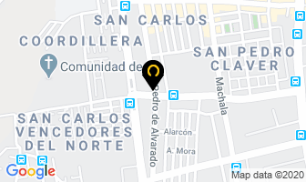 Mapa de Servicio Transporte Pesado en Quito