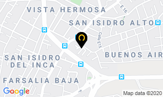 Mapa de Servicios Integrales Veterinarios en Quito