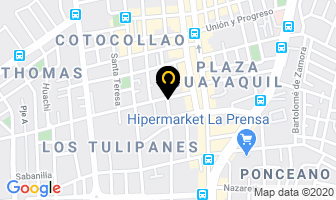 Mapa de Servicios Profesionales  L&f en Quito