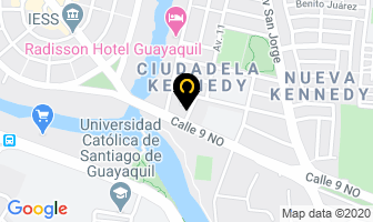 Mapa de Servident Clinicas Odontologicas en Guayaquil
