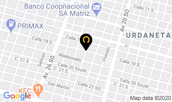 Mapa de Servimac en Guayaquil