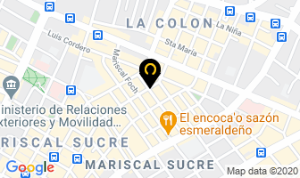 Mapa de Siam Sushi Bar en Quito