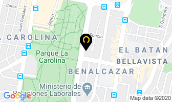 Mapa de Silvia Noboa en Quito