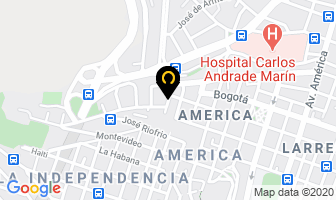 Mapa de Sinergy O2 en Quito