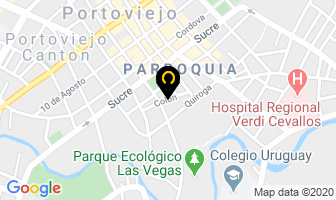 Mapa de Soda Bar “Caramel” en Portoviejo