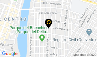 Mapa de Soluciones Tributarias Quiroz & Cedeño en Quevedo