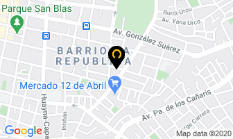 Mapa de Soporte Técnico Especializado Hp Cuenca en Cuenca
