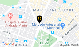 Mapa de Soy Salud en Quito