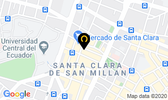 Mapa de Spa Luz Y Vida en Quito