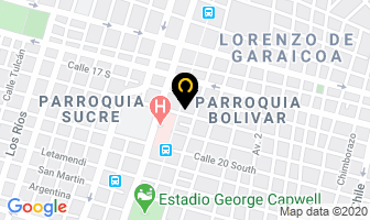Mapa de Sudaser Monitel en Guayaquil