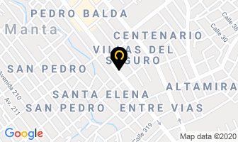Mapa de Suministros Famm en Manta