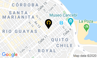 Mapa de Super Dental Andrade en Manta