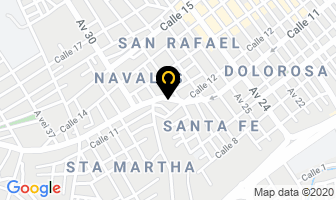 Mapa de Tabata Peluqueria en Manta