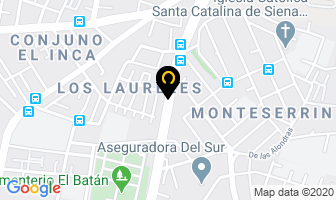 Mapa de Tablecon Acabados Para La Construccion en Quito