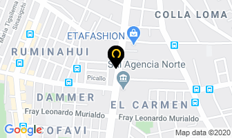 Mapa de Talabarteria Paz en Quito