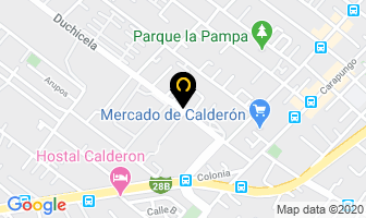 Mapa de Taller Automotriz Euro Auto en Quito
