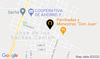 Mapa de Taller De Pintura Y Enderezada El Zorro en La Joya de los Sachas