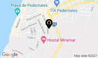Mapa de Taller El Industrial en Pedernales