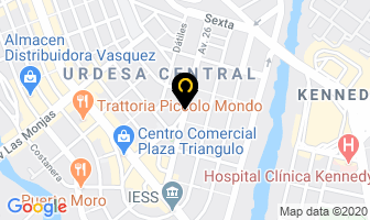 Mapa de Taller Electronico Genesis en Guayaquil