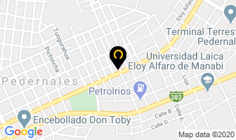Mapa de Taller Industrial García en Pedernales