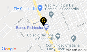Mapa de Taller Industrial “Quiroz” en La Concordia