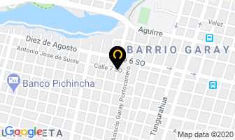 Mapa de Taller Internecional en Guayaquil