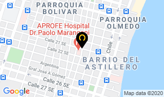 Mapa de Taller Mecanico Aros en Guayaquil