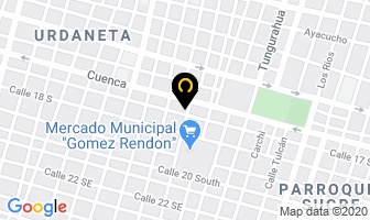 Mapa de Taller Mecanico Rendon en Guayaquil
