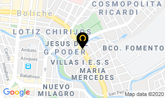 Mapa de Taller Orozco Hnos. en Milagro