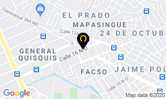 Mapa de Taller Proincol en Guayaquil