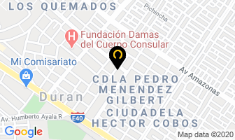 Mapa de Talleres Larco en Durán