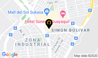 Mapa de Taxglobal en Guayaquil