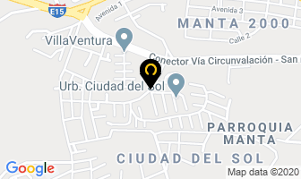 Mapa de Taxi Amigo en Manta