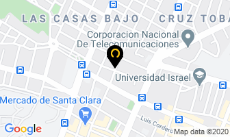 Mapa de Tecni-fricol en Quito