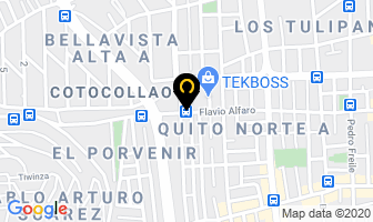 Mapa de Tecni Friser en Quito