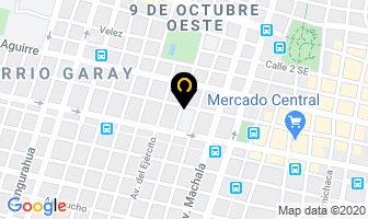 Mapa de Tecni Hidraulicos en Guayaquil