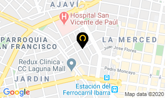 Mapa de Tecni Resortes en Ibarra