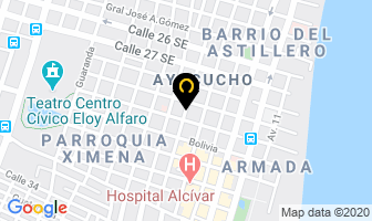 Mapa de Tecnicentro Automotriz Crespo en Guayaquil