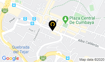 Mapa de Tecnicentro Y Lubricadora Cumbaya en Quito