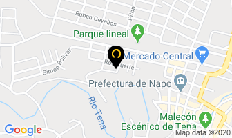 Mapa de *** Tècnifrio Tena*** en Tena