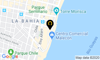 Mapa de Tecnireloj en Guayaquil