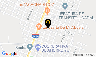 Mapa de Tecnivalves.c.a en La Joya de los Sachas