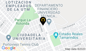 Mapa de Tecnoelec en Portoviejo